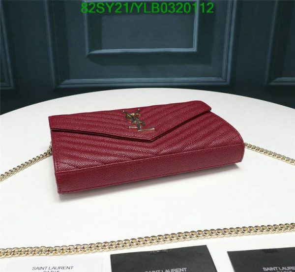 YSL AAA+ Replica SAINT LAURENT CHAIN WALLET BAG YLB0320112337