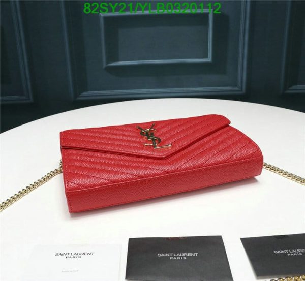 YSL AAA+ Replica SAINT LAURENT CHAIN WALLET BAG YLB0320112337