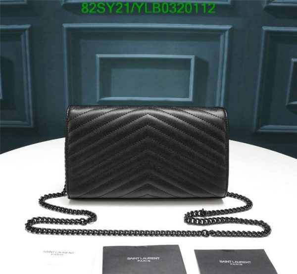 YSL AAA+ Replica SAINT LAURENT CHAIN WALLET BAG YLB0320112337