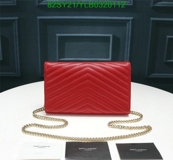 YSL AAA+ Replica SAINT LAURENT CHAIN WALLET BAG YLB0320112337