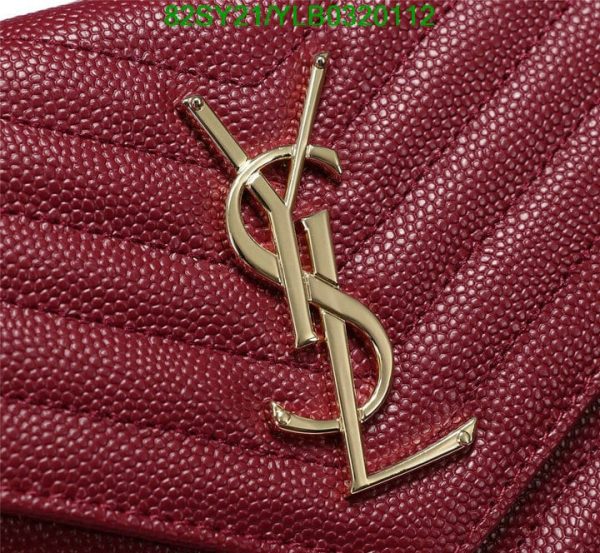 YSL AAA+ Replica SAINT LAURENT CHAIN WALLET BAG YLB0320112337