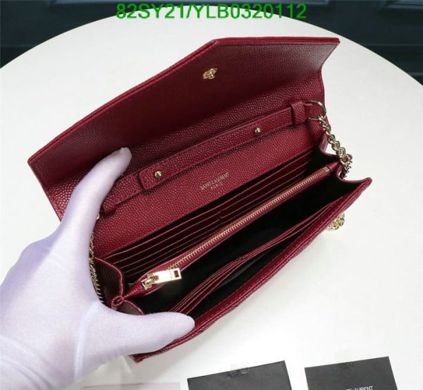 YSL AAA+ Replica SAINT LAURENT CHAIN WALLET BAG YLB0320112337