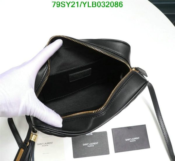 YSL AAA+ Replica Saint Laurent Lou Camera bag YLB032086417