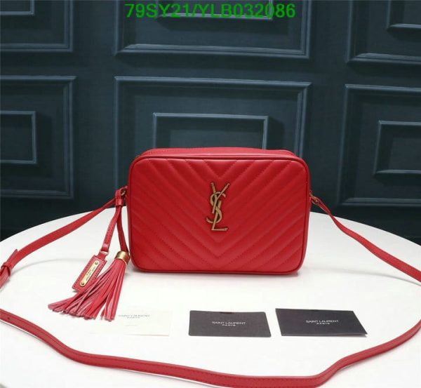 YSL AAA+ Replica Saint Laurent Lou Camera bag YLB032086417