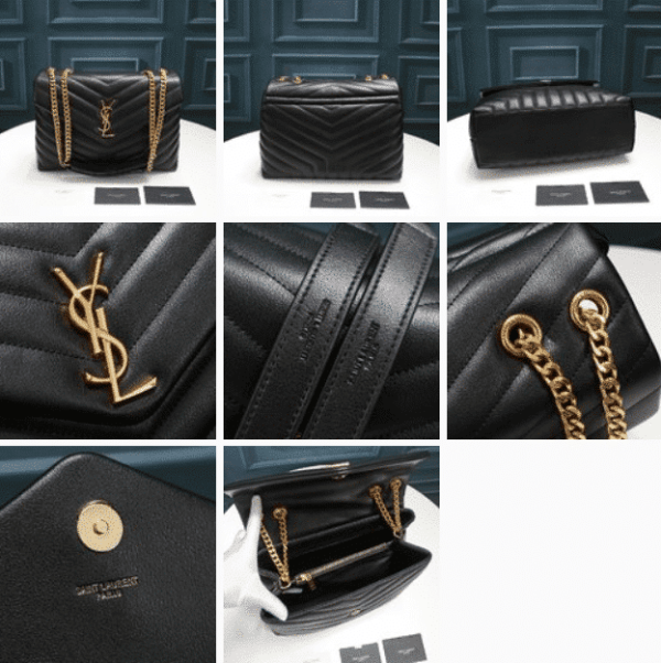 YSL AAA+ Replica Saint Laurent Small Loulou Puffer Bag In YLBP092828562