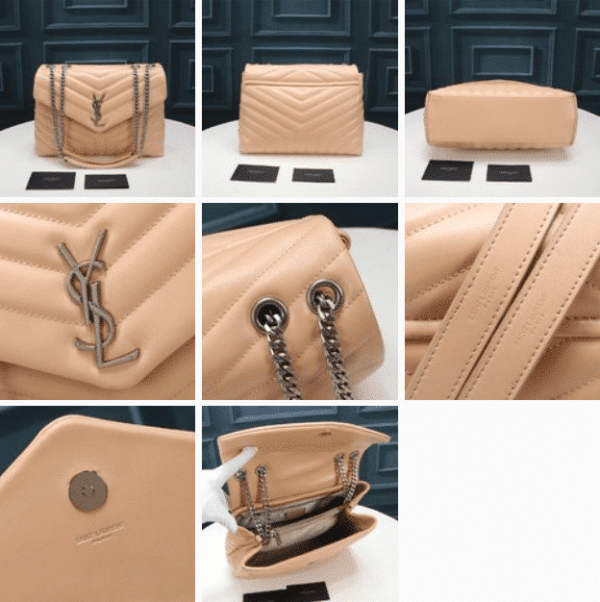 YSL AAA+ Replica Saint Laurent Small Loulou Puffer Bag In YLBP092828562