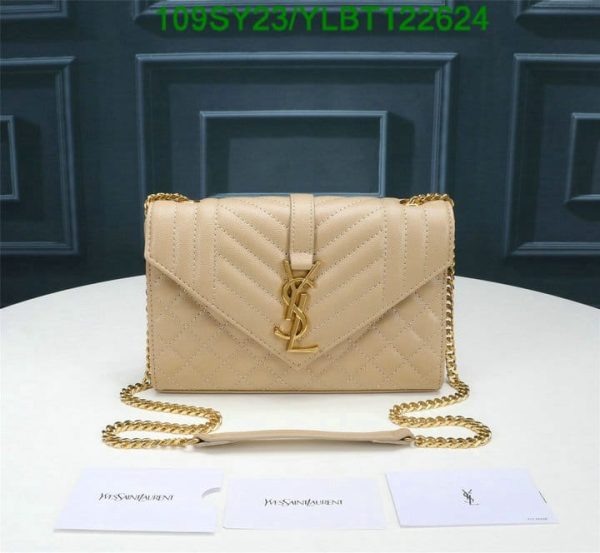 YSL AAA+ Replica Shoulder Envelope Leather Crossbody Bag YLBT1226241642