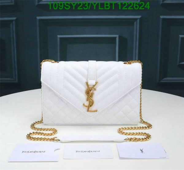 YSL AAA+ Replica Shoulder Envelope Leather Crossbody Bag YLBT1226241642