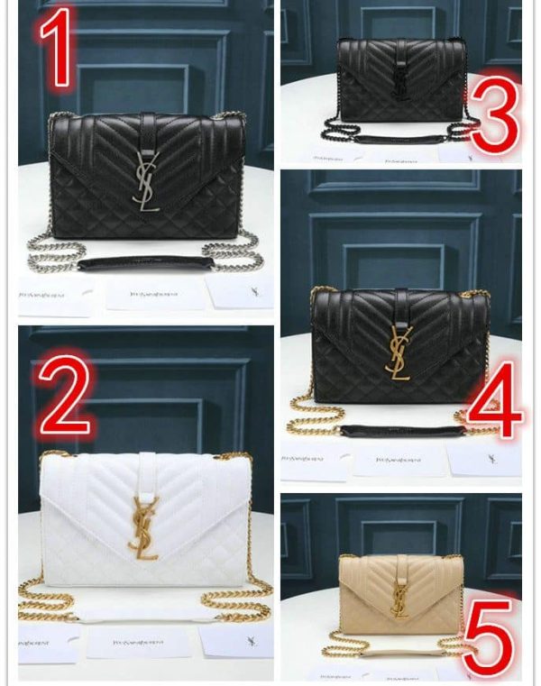 YSL AAA+ Replica Shoulder Envelope Leather Crossbody Bag YLBT1226241642