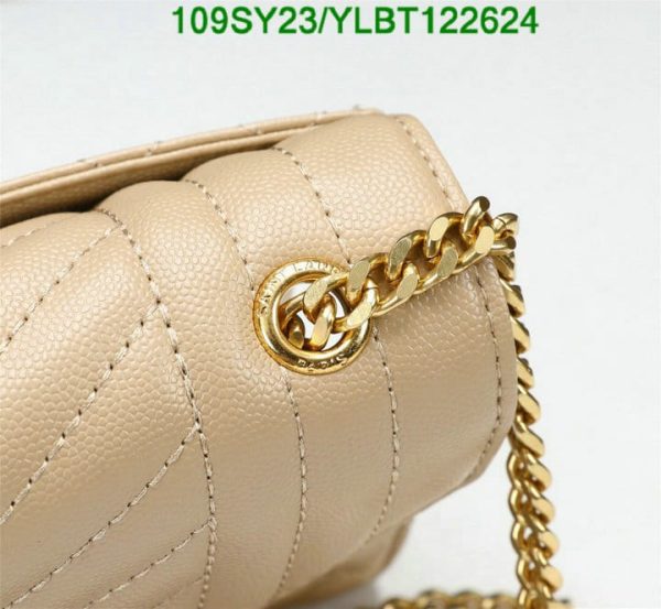 YSL AAA+ Replica Shoulder Envelope Leather Crossbody Bag YLBT1226241642