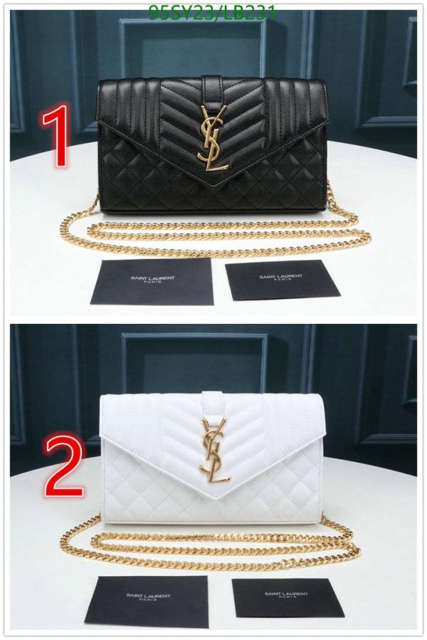 YSL AAA+ Replica Small Envelope Shoulder Bag LB23123598745