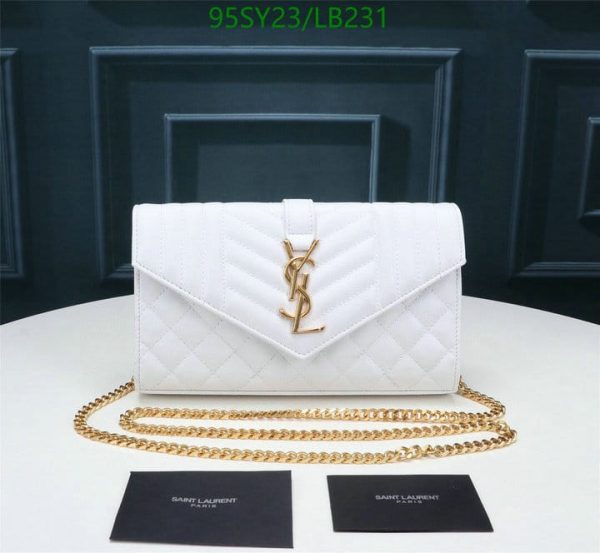 YSL AAA+ Replica Small Envelope Shoulder Bag LB23123598745