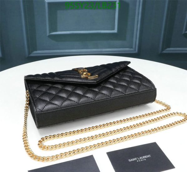 YSL AAA+ Replica Small Envelope Shoulder Bag LB23123598745