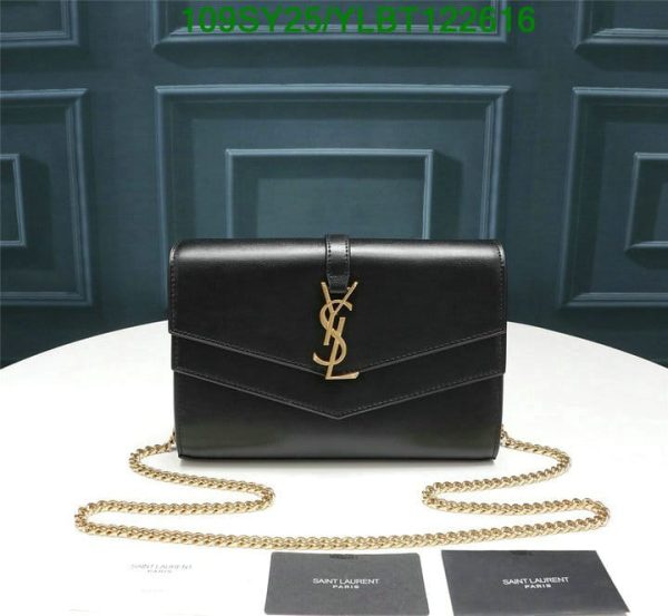 YSL AAA+ Replica Sulpice Chain Wallet Bag YLBT122616569