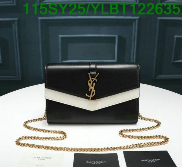 YSL AAA+ Replica Sulpice Chain Wallet Bag YLBT122635159