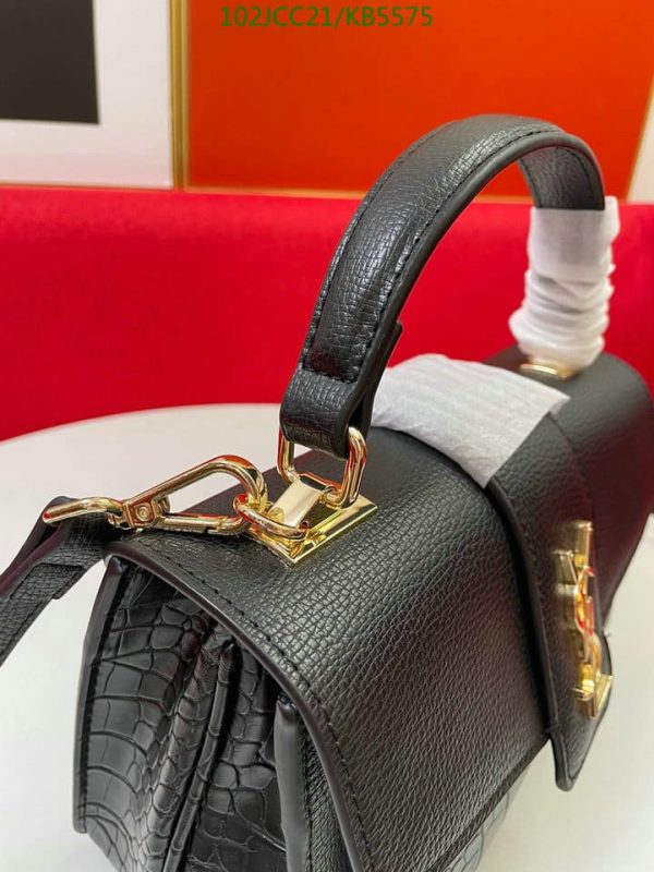 YSL AAA+ Replica Sunset M Half Python Bag KB55752364789