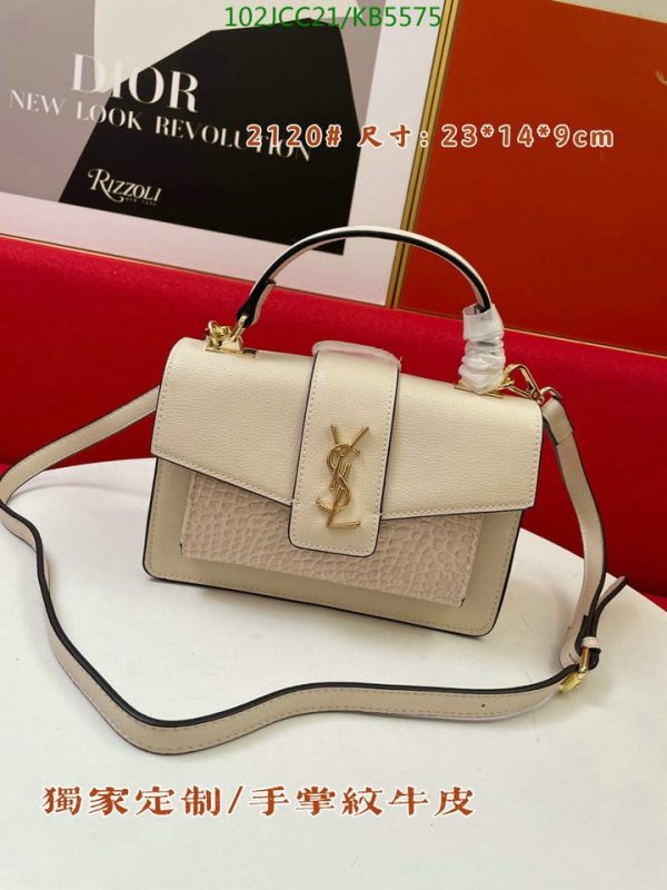 YSL AAA+ Replica Sunset M Half Python Bag KB55752364789