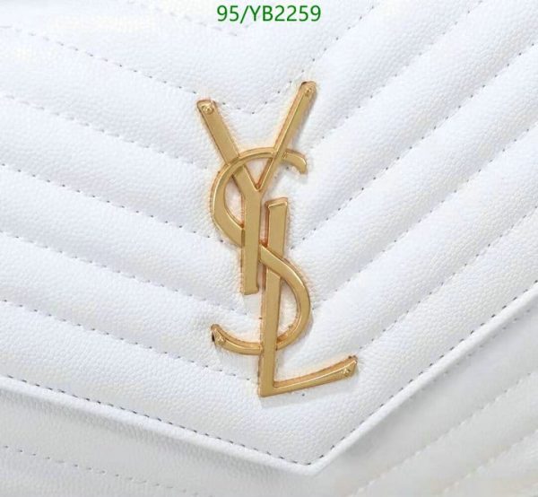 YSL AAA+ Replica large Monogram flap wallet YB22598312453