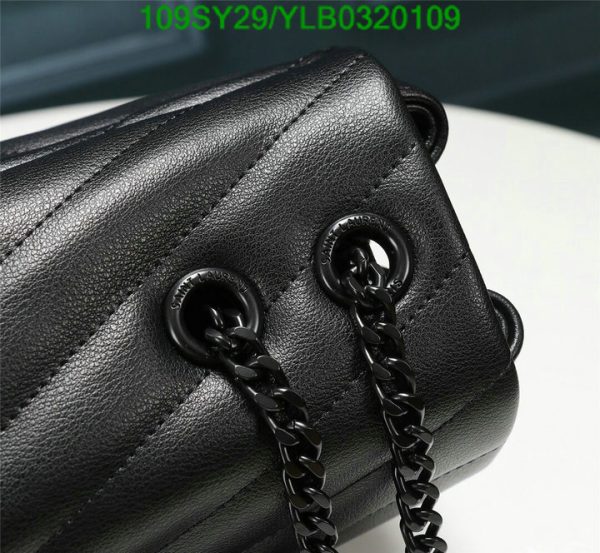 YSL AAA+ Replica Medium Loulou Leather Shoulder Bag YLB0320109317