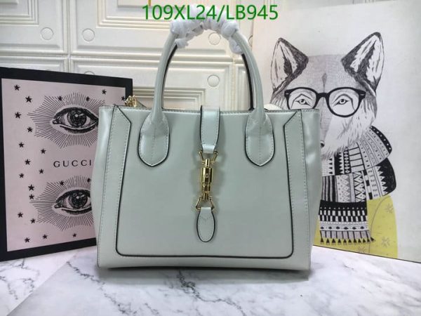 Gucci AAA+ Replica Jackie Leather Tote Bag LB94535864213