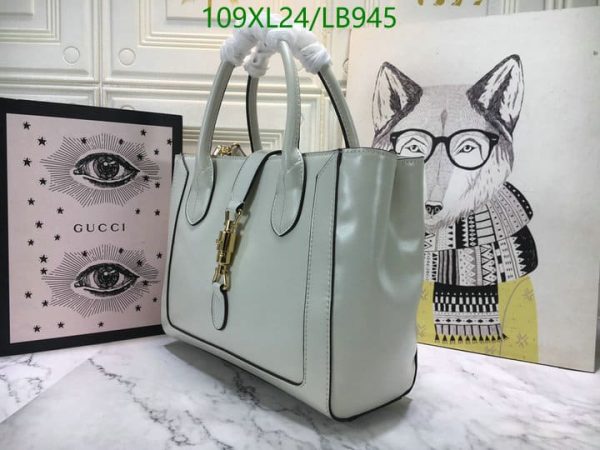 Gucci AAA+ Replica Jackie Leather Tote Bag LB94535864213