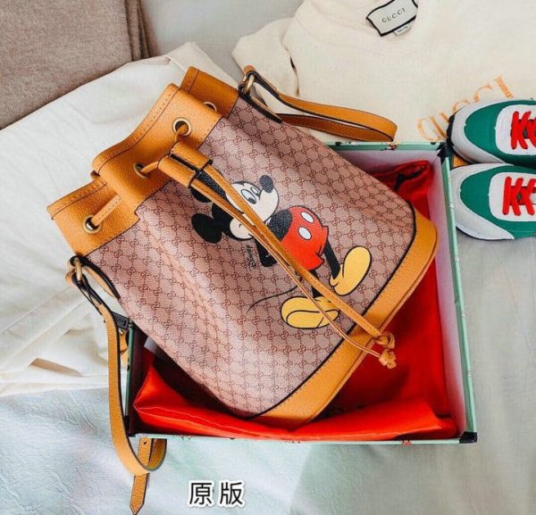 GUCCI Disney AAA+ Replica Bucket Shoulder Bag GGB0323054829