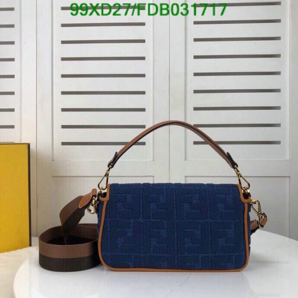 Fendi AAA+ Replica Zucca Baguette Shoulder Bag FDB0317171110