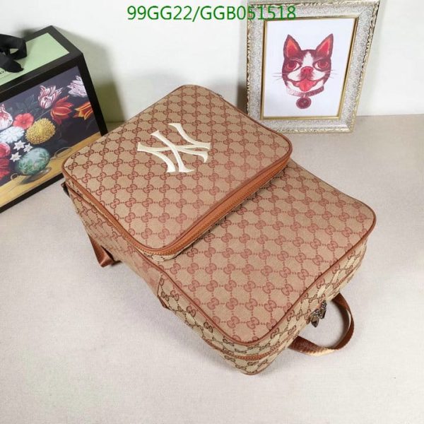 Gucci NY Yankees  AAA+ Replica GG Men’s Backpack GGB0515185492