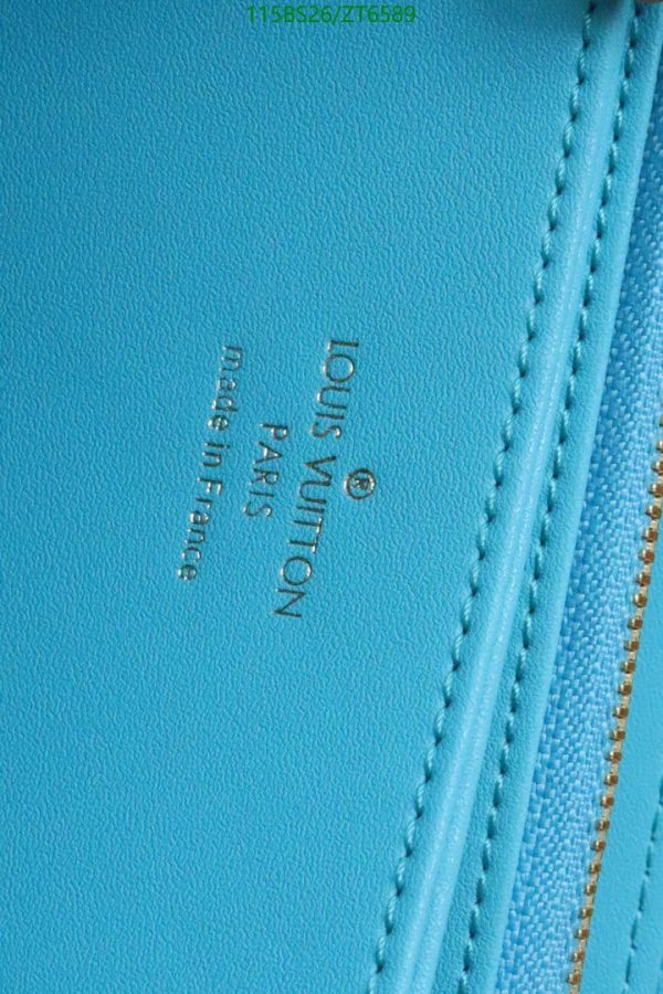 Louis Vuitton 1:1 Mirror Lagon Zippy Long Ladies Wallet ZT65895481972