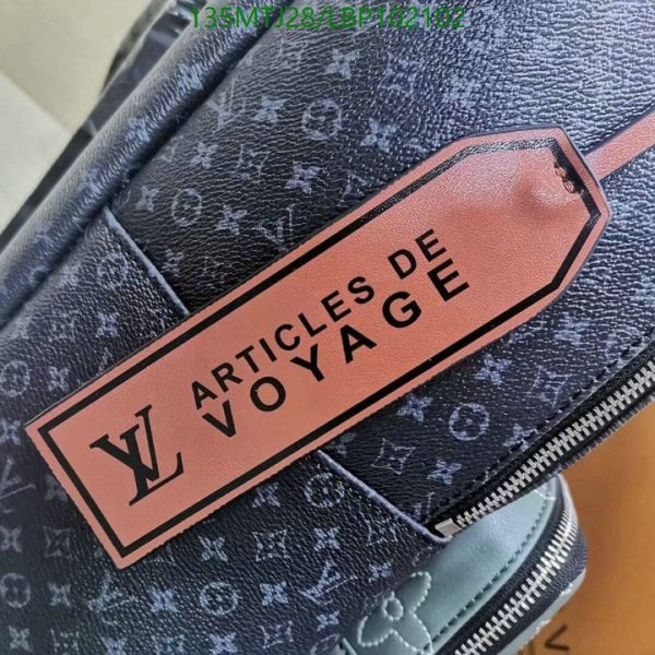 Louis Vuitton AAA+ Replica Multipocket Asymmetric Zipper Pockets Backpack LBP1021025016