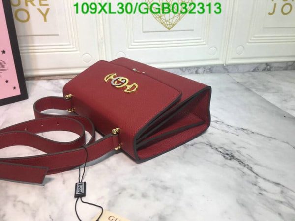 Gucci Zumi AAA+ Replica Leather Small Shoulder Bag GGB0323136421