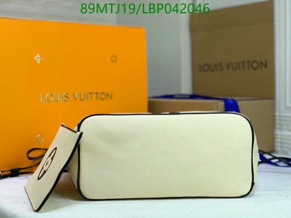 Louis Vuitton AAA+ Replica Designer Black/White Neverfull LBP0420467654