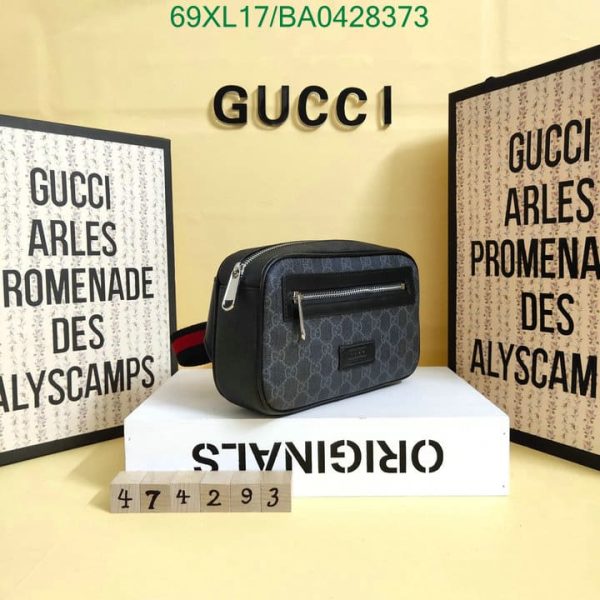 Gucci AAA+ Replica Night Courrier Waist Soft Belt Bag BA04283734629