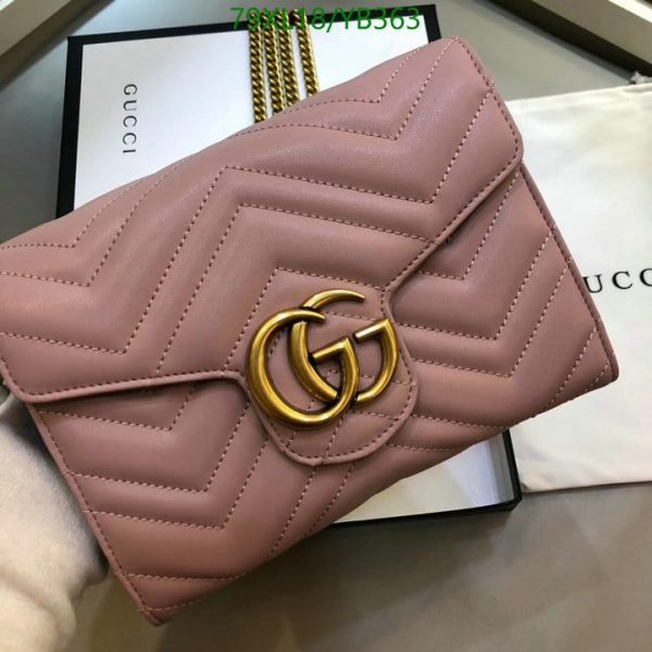 Gucci AAA+ Replica Marmont Woc Inspired Bag YB36363485412