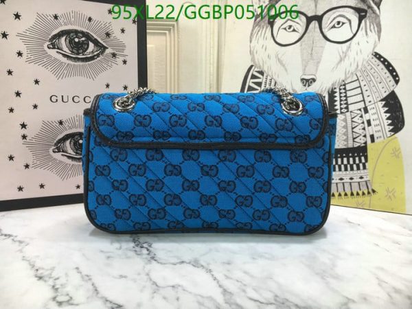 Gucci AAA+ Replica GG Marmont Multicolor Shoulder Bag GGBP051006167