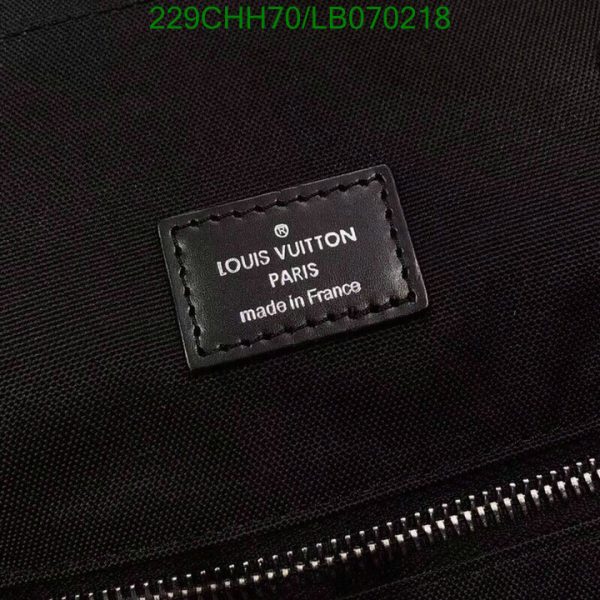 Louis Vuitton 1:1 Mirror Replica Lana Monogram Macassar Christopher MM Backpack LB07021812457