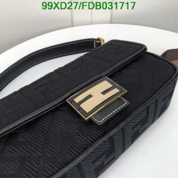 Fendi AAA+ Replica Zucca Baguette Shoulder Bag FDB0317171110