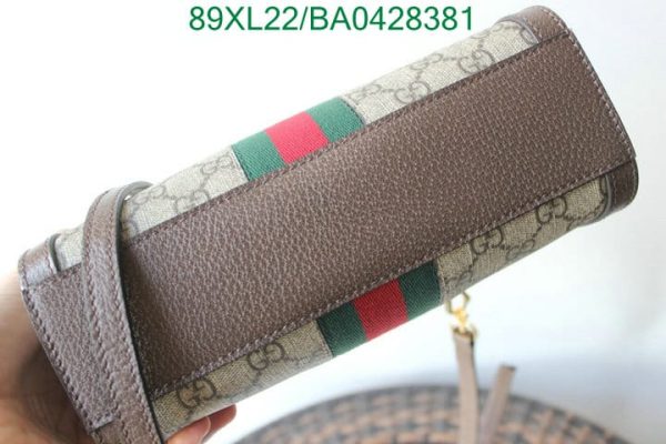 Gucci AAA+ Replica GG Beige / Ebony Ophidia Tote Bag BA04283814632