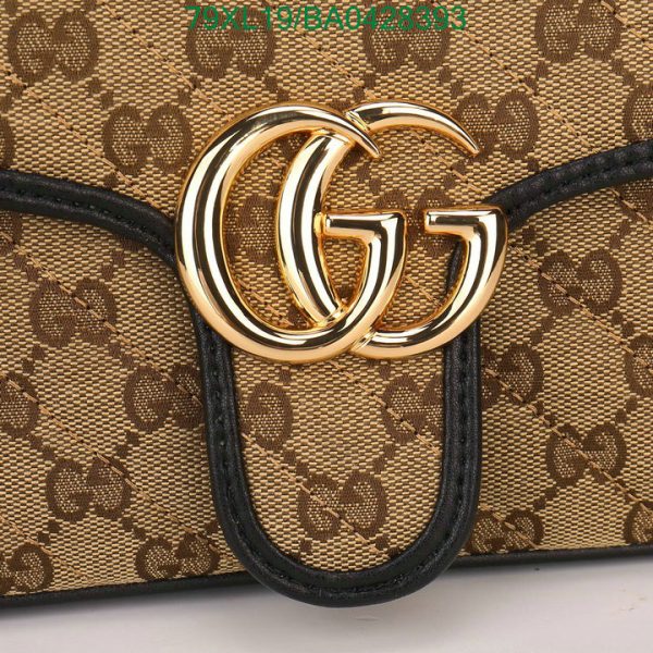 Gucci AAA+ Replica Marmont Luxury Canvas Handbag BA04283934837