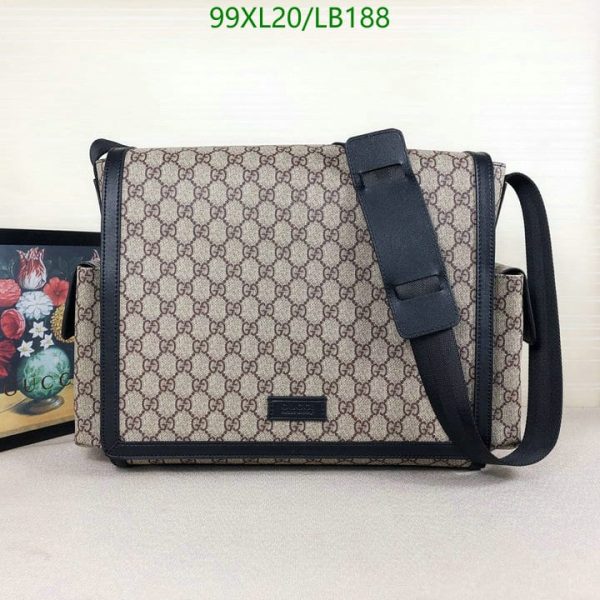 Gucci AAA+ Replica Patch Work Flap Messenger Bag LB18825874326