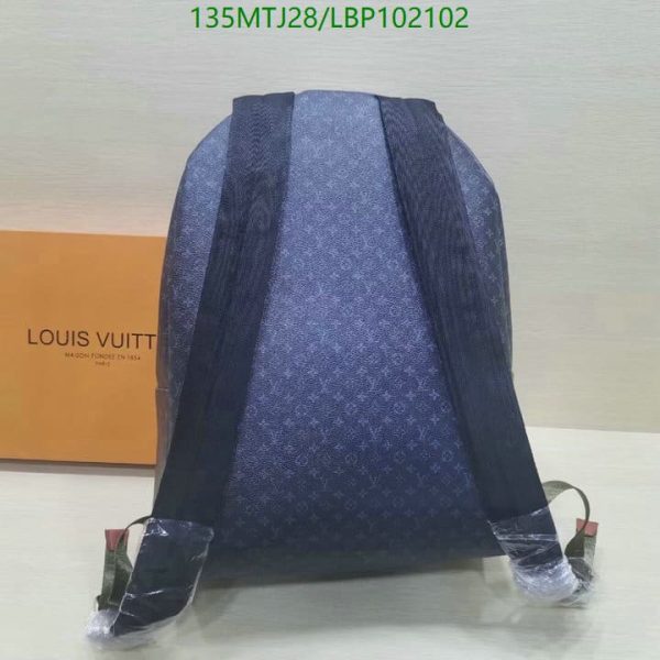 Louis Vuitton AAA+ Replica Multipocket Asymmetric Zipper Pockets Backpack LBP1021025016