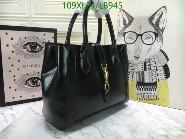 Gucci AAA+ Replica Jackie Leather Tote Bag LB94535864213