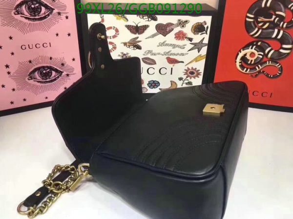 Gucci Marmont AAA+ Replica Luxury Top Handle Bag GGB0912905213