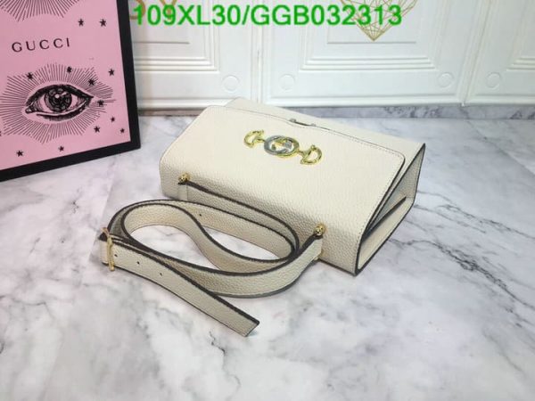 Gucci Zumi AAA+ Replica Leather Small Shoulder Bag GGB0323136421