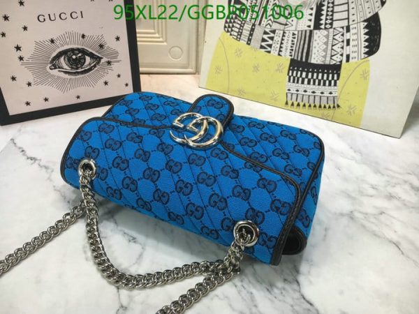 Gucci AAA+ Replica GG Marmont Multicolor Shoulder Bag GGBP051006167