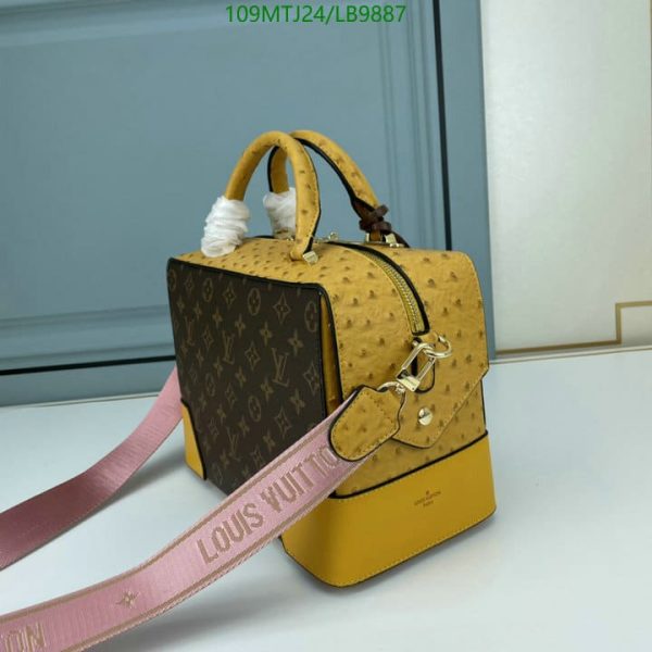 Louis Vuitton  AAA+ Replica Canvas Leather Handbag LB98874852159