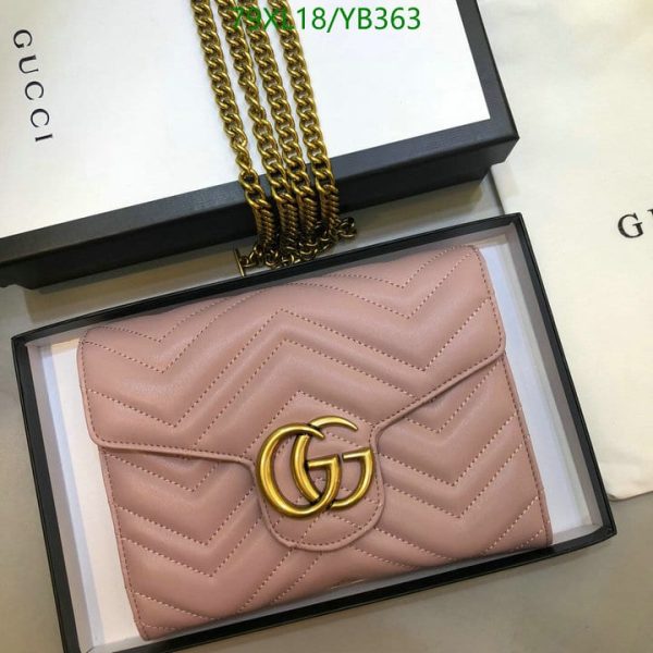 Gucci AAA+ Replica Marmont Woc Inspired Bag YB36363485412