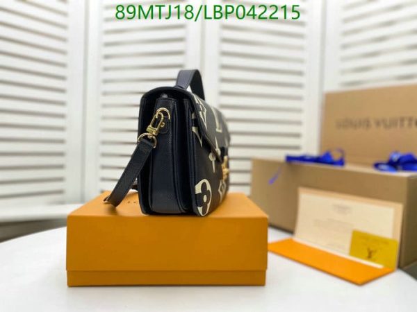 Louis Vuitton AAA+ Replica Black/White Pochette Metis LBP0422150874