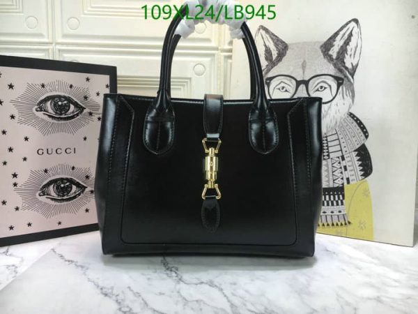 Gucci AAA+ Replica Jackie Leather Tote Bag LB94535864213