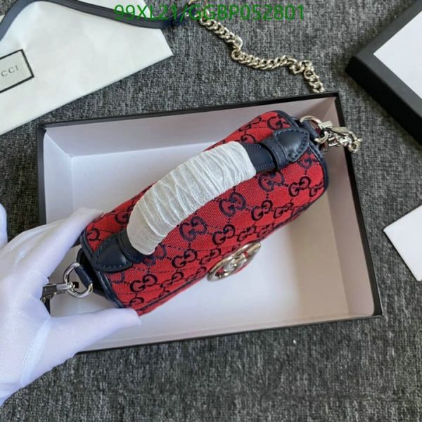 Gucci AAA+ Replica GG Marmont Top-Handle Bag GGBP052801521